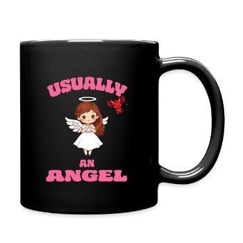 Angel or Devil - Full Colour Mug - black - Right