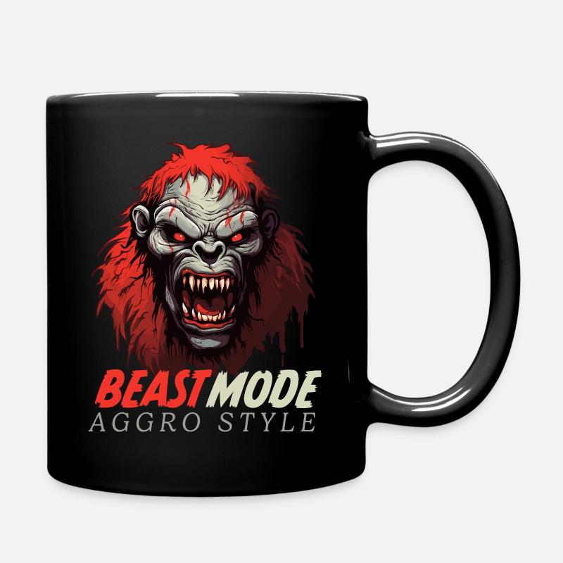 Aggro Style - Tasse einfarbig - Schwarz