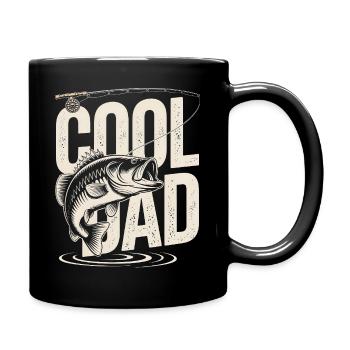 Cool Dad Fishing - Full Colour Mug - black - Right