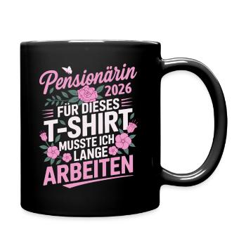Pensioner 2026 - Full Colour Mug - black - Right