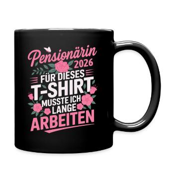 Pensioner 2026 - Full Colour Mug - black - Right