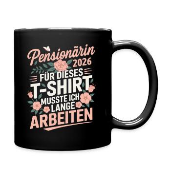 Pensioner 2026 - Full Colour Mug - black - Right