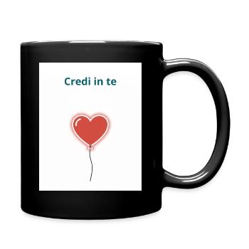 Believe in yourself - Full Colour Mug - black - Right