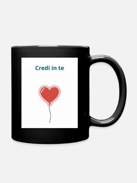 Believe in yourself - Full Colour Mug - black
