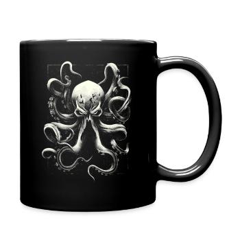 Octopuses - Full Colour Mug - black - Right