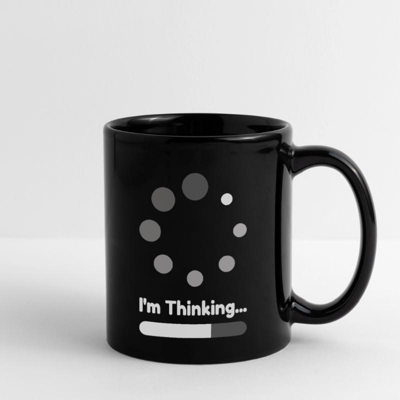 I'm Thinking Loading Progress Full Colour Mug