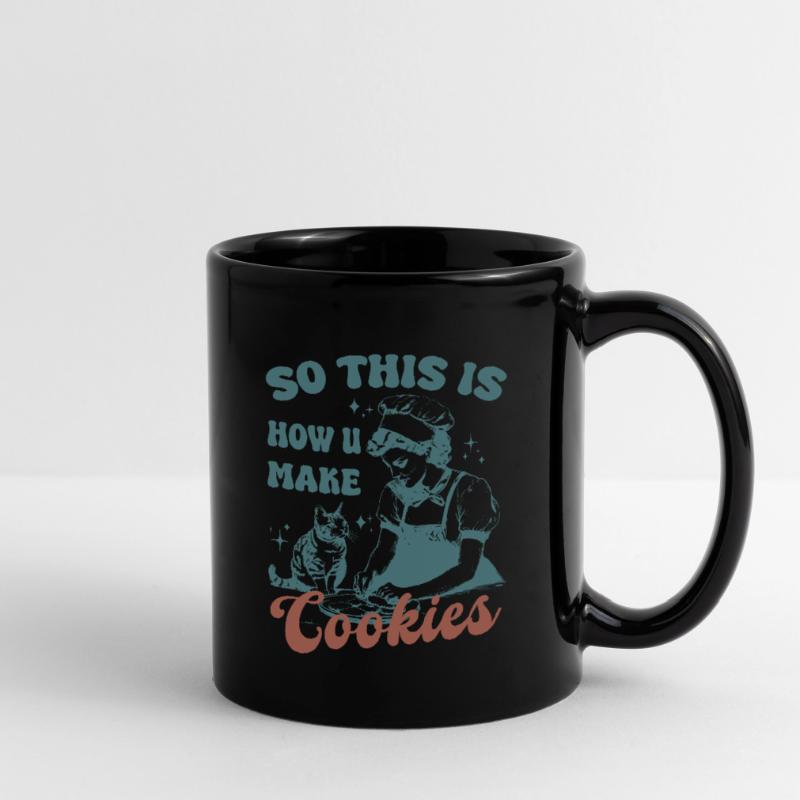 C’est donc comme ça que vous faites des biscuits chat mignon Mug uni