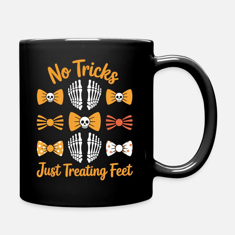 Pas d’astuces, juste traiter les pieds - Mug uni - noir