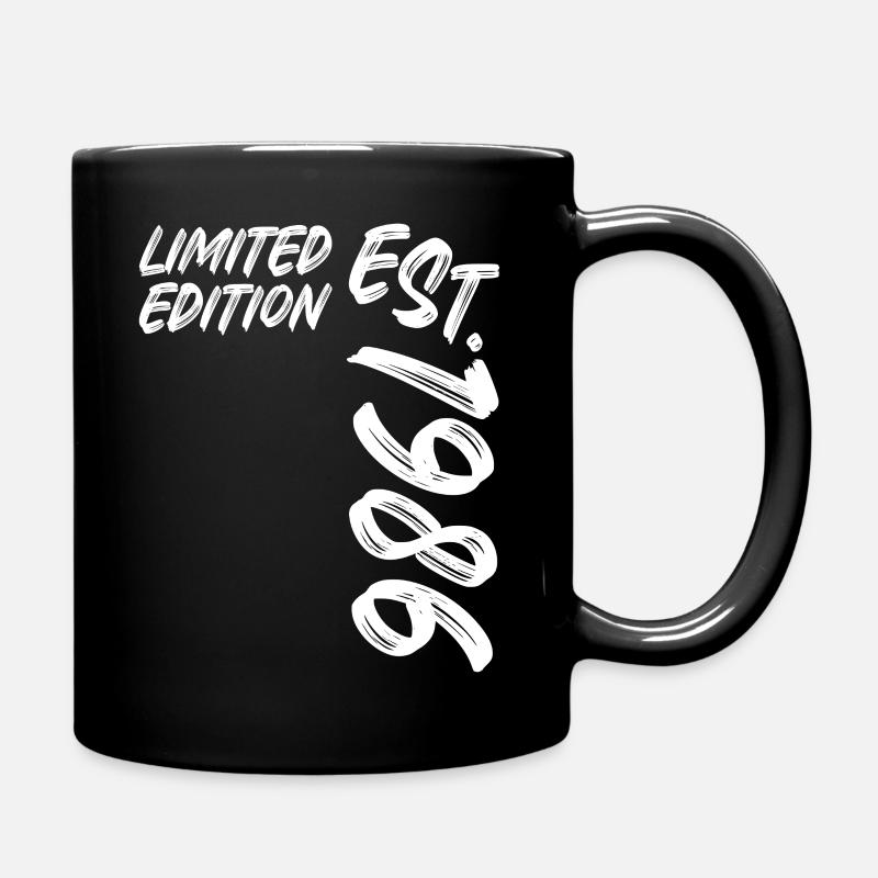 Limited Edition Est. 1986 - Tasse einfarbig - Schwarz