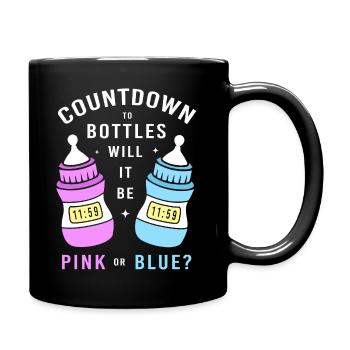 Sexe Révélation Nouvel An - Mug uni - noir - Droite