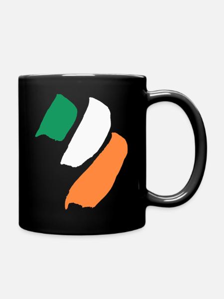 Drapeau de l’Irlande - Mug uni - noir