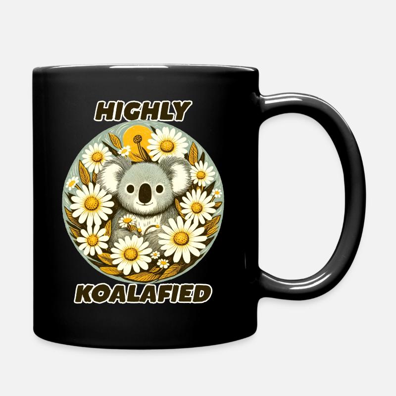 Stark koalafizierter Daisy Koala - Tasse einfarbig - Schwarz