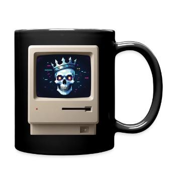KING Mc PIRATE – Geek & Science-Fiction - Tasse einfarbig - Schwarz - Rechts