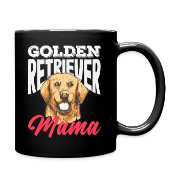Golden Retriever Owner Owner Gift - Full Colour Mug - black - Right