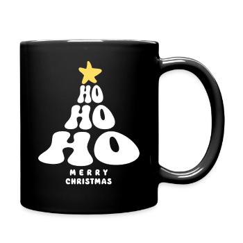 Joyeux Noël Sapin Ho Ho Ho - Mug uni - noir - Droite