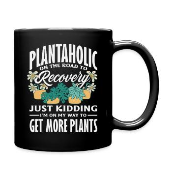 Garten- Und Pflanzenliebhaber Geschenke - Tasse einfarbig - Schwarz - Rechts