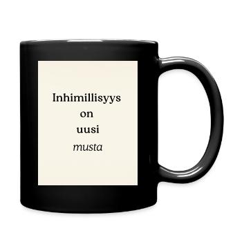 The new black of humanity - Full Colour Mug - black - Right