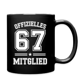 Official 67 Member Club Team - Full Colour Mug - black - Right