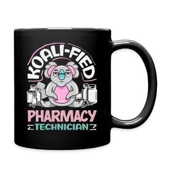Apotheker Pharmazeutisch-technischer - Tasse einfarbig - Schwarz - Rechts