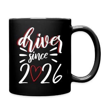 Driving License 2026 Driving Test Driving License Test - Full Colour Mug - black - Right