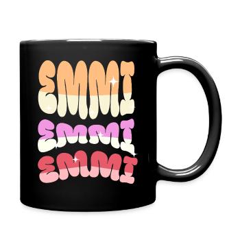 Emmi Emmely Emeli Emmeli - Full Colour Mug - black - Right