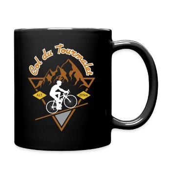 Col du Tourmalet Vélo Montagne - Mug uni - noir - Droite