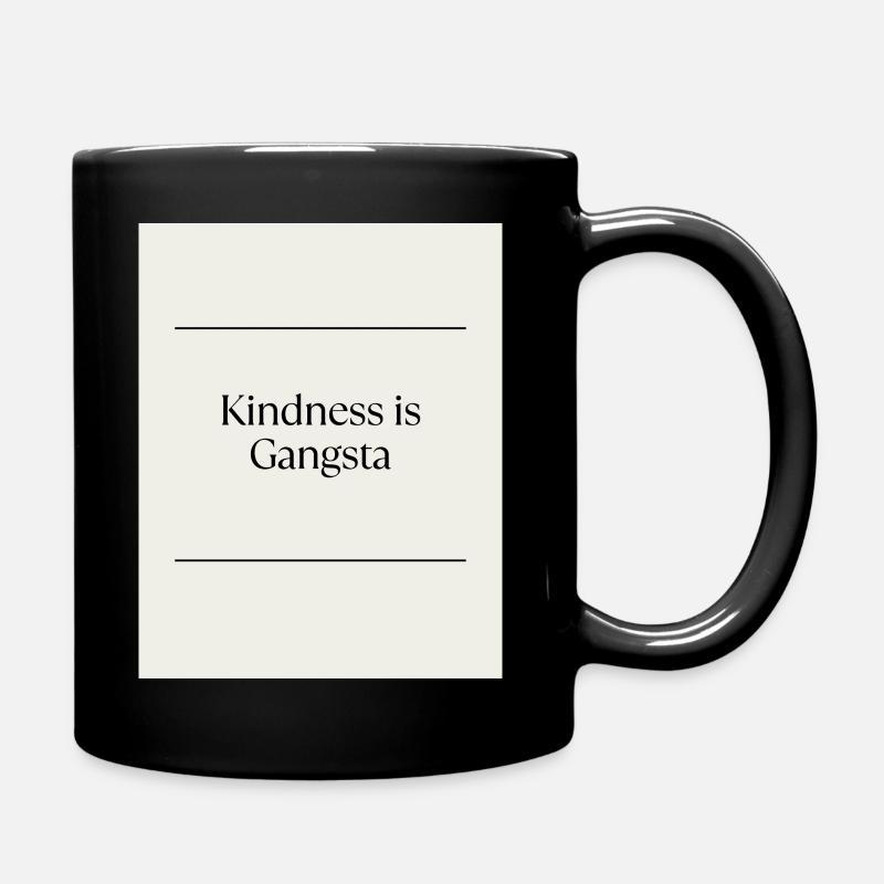 Inhimillisyys_on_uusi_musta-3 - Mug uni - noir