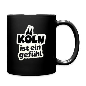 Cologne est une sensation de cathédrale de Cologne - Mug uni - noir - Droite