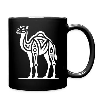 Just a White Camel #2 | N-imal_Wears - Tasse einfarbig - Schwarz - Rechts