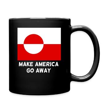 Greenland - Full Colour Mug - black - Right