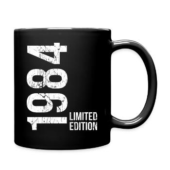 Chemise vintage 1984 pour le 42e anniversaire - Mug uni - noir - Droite