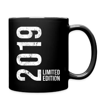 Édition limitée Vintage 2019 – 7e anniversaire - Mug uni - noir - Droite