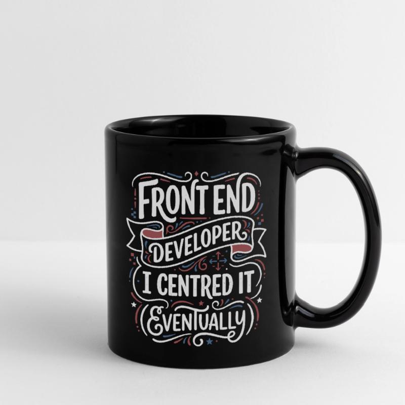 Frontend developer centered Full Colour Mug