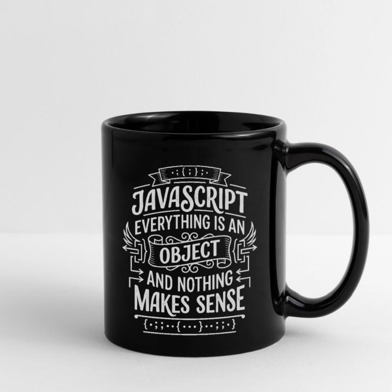JavaScript: Alles ist ein Objekt Tasse einfarbig