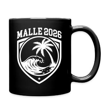 Plage de Malle 2026 - Mug uni - noir - Droite
