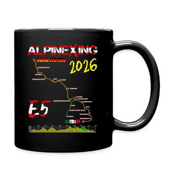E5 Oberstdorf Merano 2026 - Full Colour Mug - black - Right