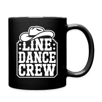 Équipe de Cowboys de Danse en Ligne - Mug uni - noir - Droite