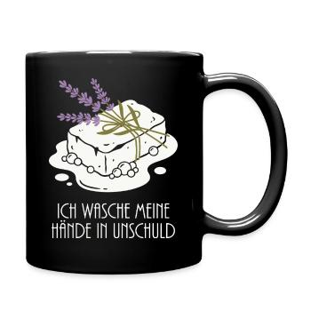 Soaps Foam Lavender Hobby - Full Colour Mug - black - Right