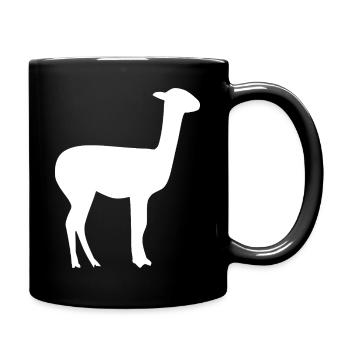 lama - Full Colour Mug - black - Right