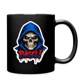 Basel Skull - Full Colour Mug - black - Right