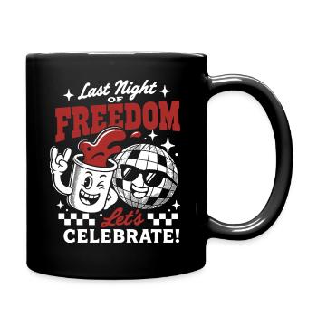 No Probllama JGA Lama Design - Full Colour Mug - black - Right