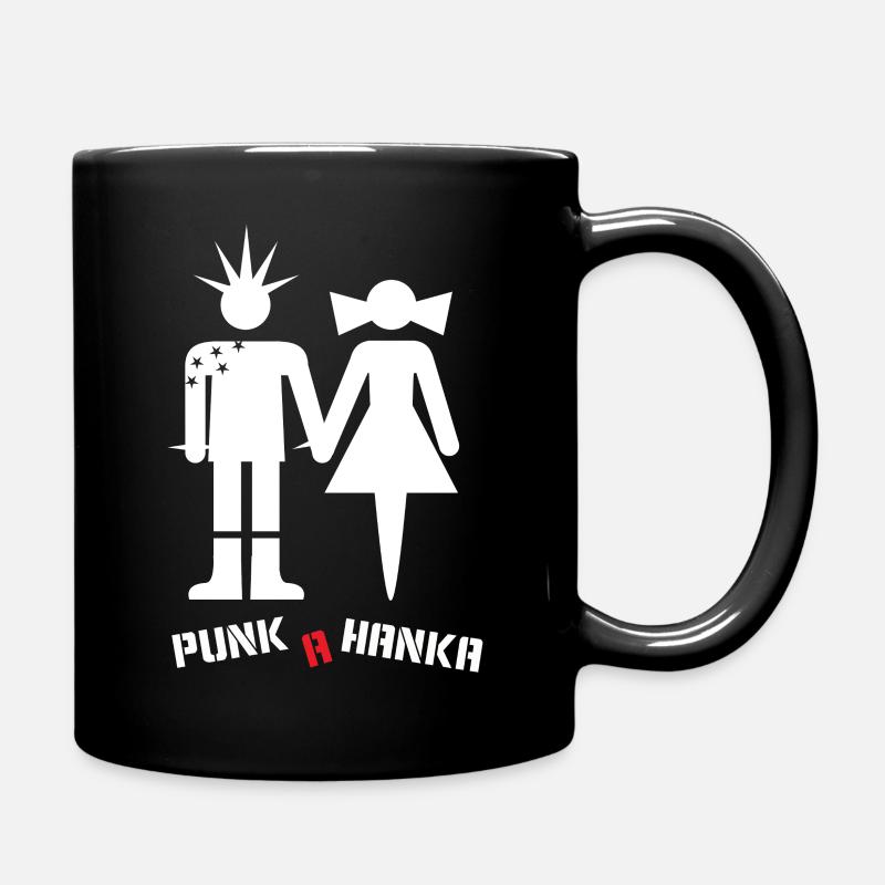 PUNK A HANKA - Full Colour Mug - black