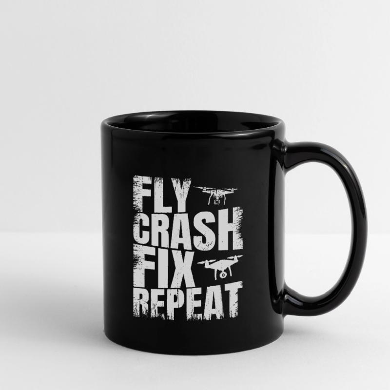 Drone Pilot Accessories Drone Pilot Drone Gift Full Colour Mug