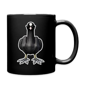 Karpfenfischerei-Unruhestifter - Tasse einfarbig - Schwarz - Rechts