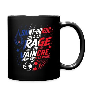 Saint-Brieuc Rage Pluie - Tasse einfarbig - Schwarz - Rechts