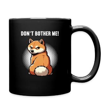 Ne me dérange pas Shiba Inu Shiba Propriétaire Shibahund - Mug uni - noir - Droite