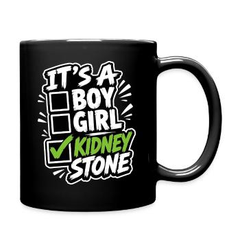 Calcul rénal survivant à l’hôpital Calcul rénal - Mug uni - noir - Droite