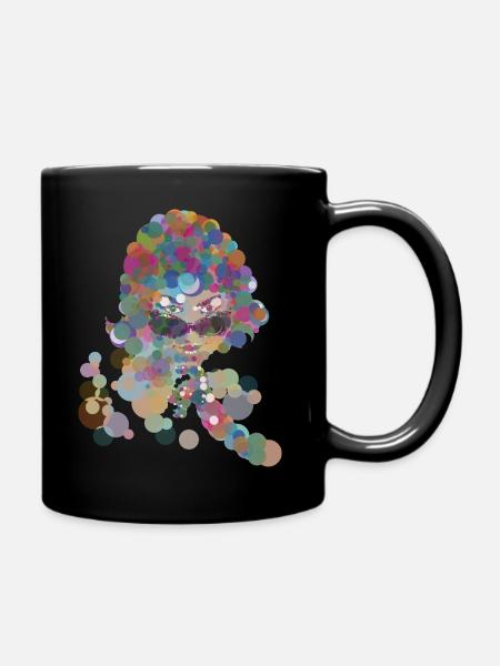 Aretha - Tasse einfarbig - Schwarz