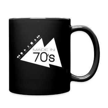 Fabriqué dans les années 70 _blanc_ - Mug uni - noir - Droite