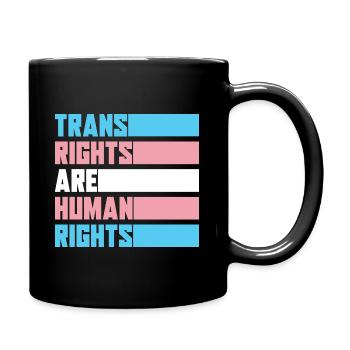 Trans Égalité des droits LGBT Transgenres - Mug uni - noir - Droite